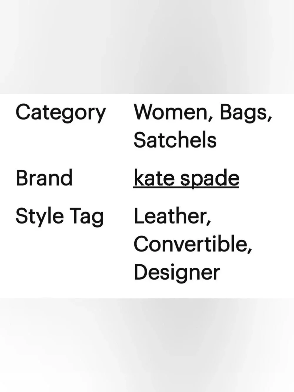 kate Spade-Felix Satchel. Red.